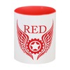 Заказать кружку в Москве. Кружка цветная внутри RED'S Logo от RED'S - готовые дизайны и нанесение принтов.