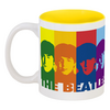 Заказать кружку в Москве. Кружка цветная внутри ✪ The Beatles ✪ от balden - готовые дизайны и нанесение принтов.