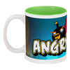 Заказать кружку в Москве. Кружка цветная внутри Angry Birds от niggalay - готовые дизайны и нанесение принтов.