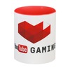 Заказать кружку в Москве. Кружка цветная внутри YouTube GAMING от TheDenOnline Channel - готовые дизайны и нанесение принтов.