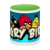 Заказать кружку в Москве. Кружка цветная внутри Angry Birds от niggalay - готовые дизайны и нанесение принтов.