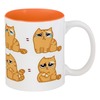 Заказать кружку в Москве. Кружка цветная внутри ПерсикВК от Ольга Малиновская - готовые дизайны и нанесение принтов.
