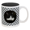 Заказать кружку в Москве. Кружка цветная внутри Мистер. от Eva De Peron.  - готовые дизайны и нанесение принтов.