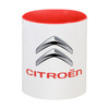 Заказать кружку в Москве. Кружка цветная внутри Citroen от DESIGNER   - готовые дизайны и нанесение принтов.