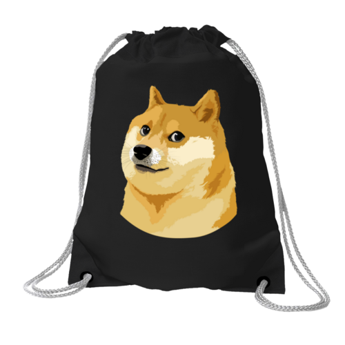 Заказать рюкзак в Москве. Хлопковый рюкзак Doge  от Jimmy Flash - готовые дизайны и нанесение принтов.