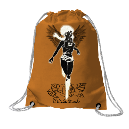 Заказать рюкзак в Москве. Хлопковый рюкзак Темный ангел. от Eva De Peron.  - готовые дизайны и нанесение принтов.