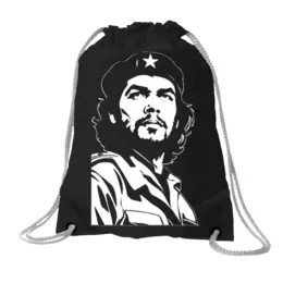 Заказать рюкзак в Москве. Хлопковый рюкзак Че Гевара от Рустам Юсупов - готовые дизайны и нанесение принтов.
