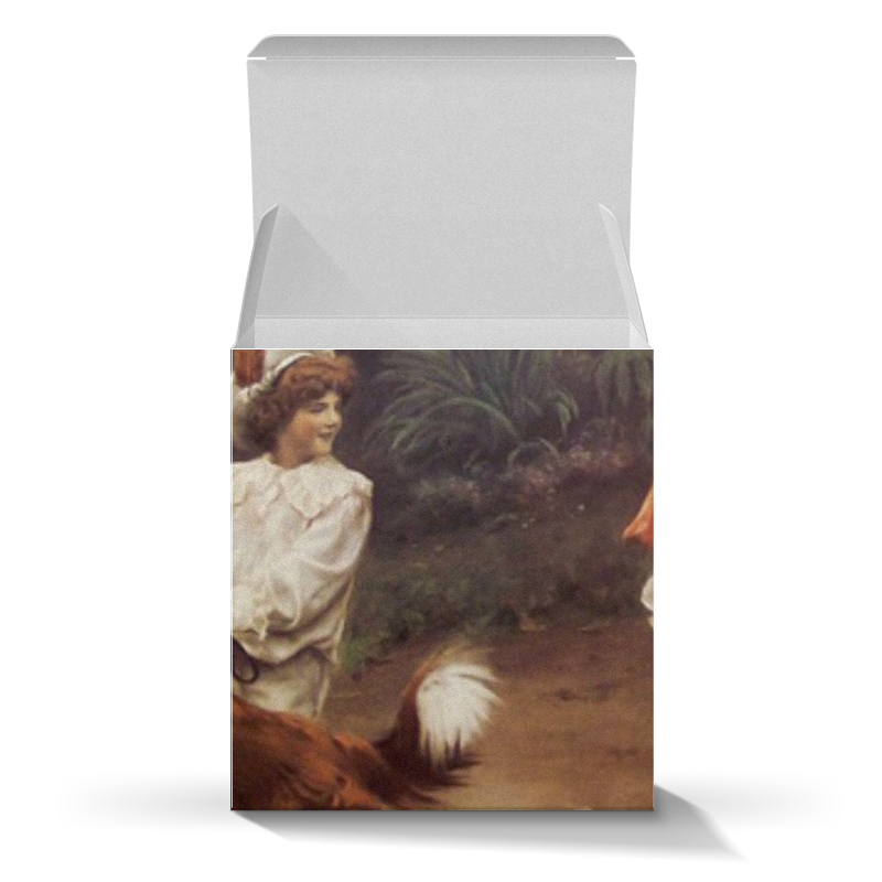 Printio Коробка для кружек Картина артура элсли (1860-1952) цена и фото