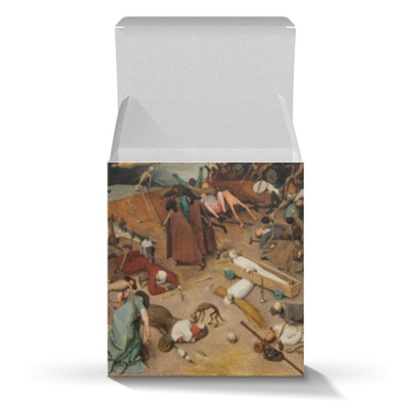Printio Коробка для кружек Триумф смерти (питер брейгель старший) цена и фото