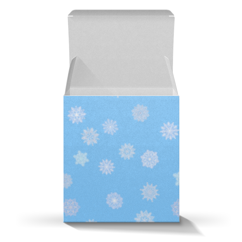 Printio Коробка для кружек Снегопад в ясный день (подарочная упаковка) printio коробка для кружек цветок мандала подарочная упаковка