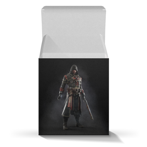 Заказать подарочную упаковку в Москве. Коробка для кружек Assassins Creed (Rogue) от Аня Лукьянова - готовые дизайны и нанесение принтов.