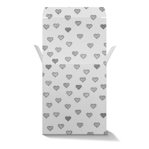 Заказать подарочную упаковку в Москве. Коробка для кружек День святого Валентина от valezar - готовые дизайны и нанесение принтов.
