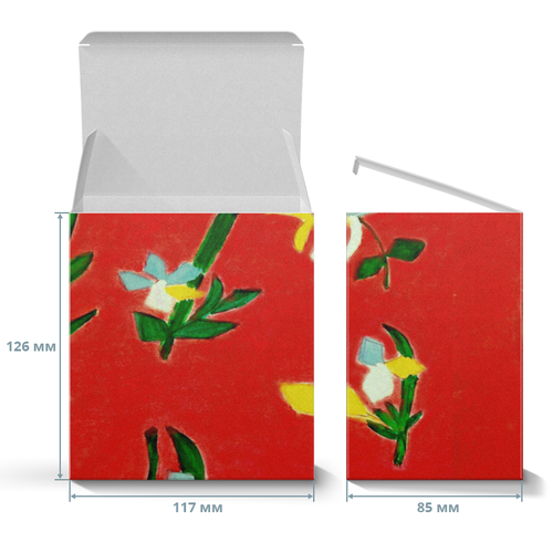 Заказать подарочную упаковку в Москве. Коробка для кружек Весна, весна от mrs-snit@yandex.ru - готовые дизайны и нанесение принтов.