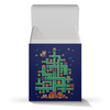 Заказать подарочную упаковку в Москве. Коробка для кружек Марио (С новым годом) от GeekFox  - готовые дизайны и нанесение принтов.
