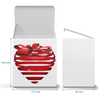 Заказать подарочную упаковку в Москве. Коробка для кружек 3d сердце от Apfelbaum - готовые дизайны и нанесение принтов.