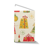 Заказать подарочную упаковку в Москве. Коробка для кружек Новогодние узоры от FireFoxa - готовые дизайны и нанесение принтов.