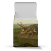 Заказать подарочную упаковку в Москве. Коробка для кружек Deer on the Prairie от trend - готовые дизайны и нанесение принтов.