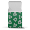 Заказать подарочную упаковку в Москве. Коробка для кружек Зелёная Коробка с кельтспиннер узором  от Soluvel  - готовые дизайны и нанесение принтов.