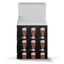 Заказать подарочную упаковку в Москве. Коробка для кружек  Шоколадный коктейль от Stil na yarkosti - готовые дизайны и нанесение принтов.