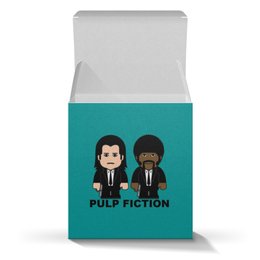 Заказать подарочную упаковку в Москве. Коробка для кружек Pulp Fiction от Аня Лукьянова - готовые дизайны и нанесение принтов.