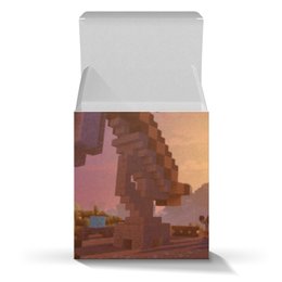 Заказать подарочную упаковку в Москве. Коробка для кружек Minecraft от queen  - готовые дизайны и нанесение принтов.