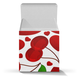 Заказать подарочную упаковку в Москве. Коробка для кружек сердечки от solntse - готовые дизайны и нанесение принтов.