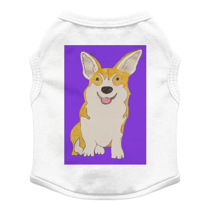 printio футболка для собак радостный корги фил Printio Футболка для собак Радостный корги фил