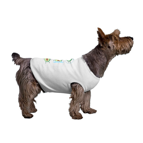 Заказать футболки для собак в Москве. Футболка для собак Спортсмен Авокадик от MariYang  - готовые дизайны и нанесение принтов.