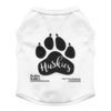 Заказать футболки для собак в Москве. Футболка для собак ХАСКИ от robus - готовые дизайны и нанесение принтов.