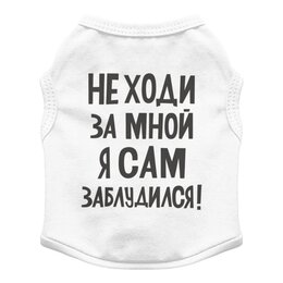 Футболка для собак