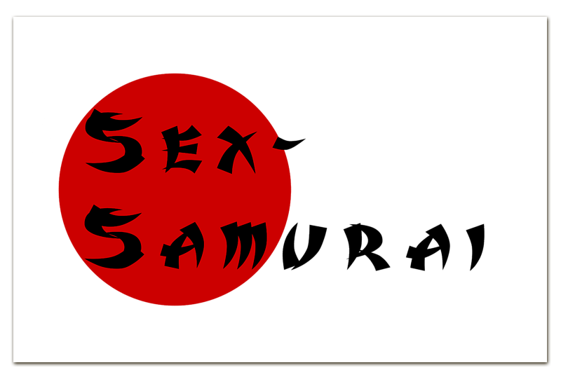 Printio Визитная Карточка Евро Визитка настоящего секс-самурая