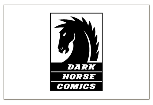 Заказать визитки в Москве. Визитная карточка "Евро" Dark Horse Comics от YellowCloverShop - готовые дизайны и нанесение принтов.
