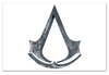 Заказать визитки в Москве. Визитная карточка "Евро" Assassin’s Creed от GeekFox  - готовые дизайны и нанесение принтов.