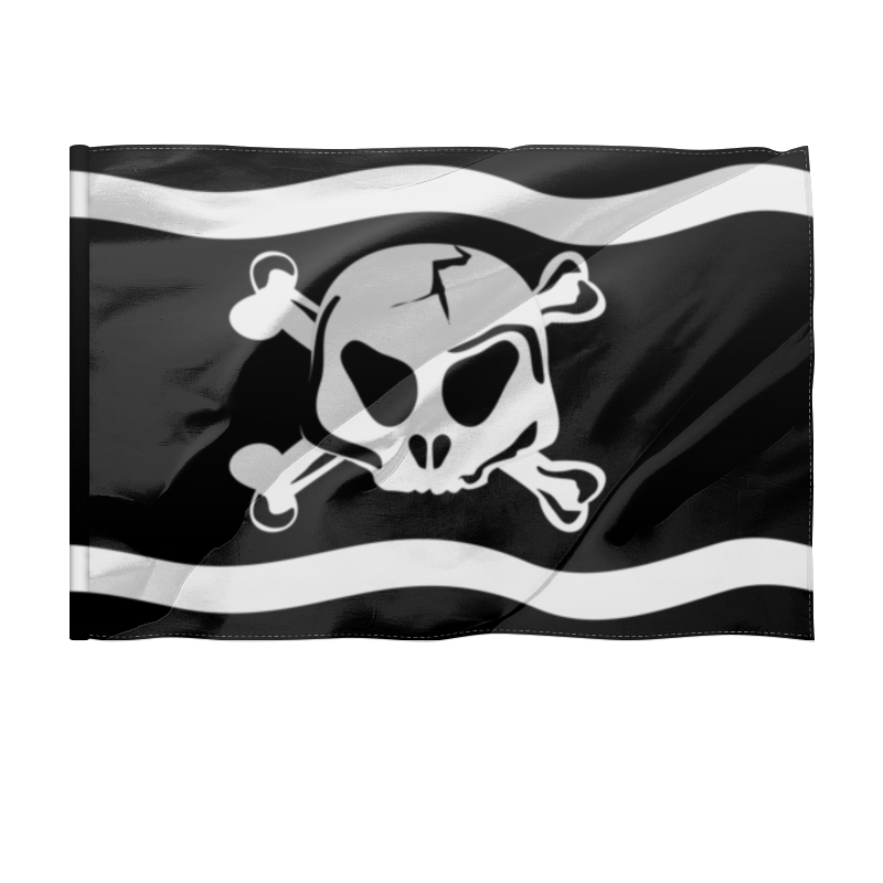 Printio Флаг 135×90 см Пиратский флаг с веселым роджером. флаг штата аризона 3 5 футов 90 150 см 60 90 см флаг америки 30 45 см автомобильный флаг для проведения акций