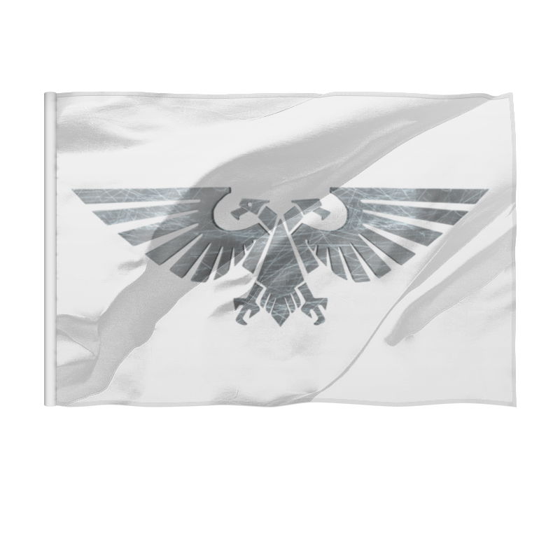 Printio Флаг 135×90 см For the emperor! нашивка двуглавый орел россии 9 0x7 5 см