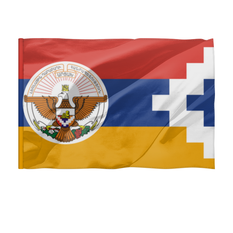 цена Printio Флаг 135×90 см Флаг арцаха