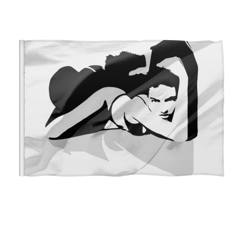 Printio Флаг 135×90 см Серия: amorous glance
