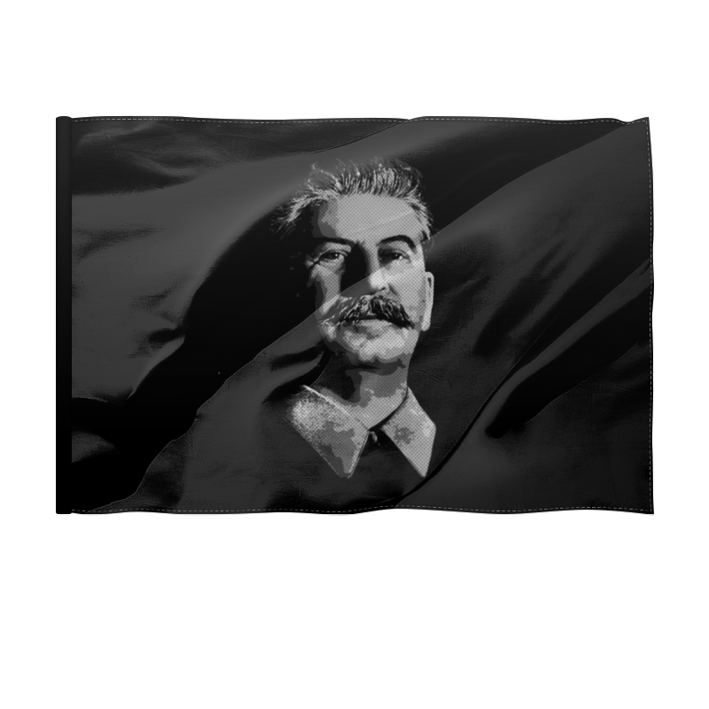 Printio Флаг 135×90 см Сталин printio флаг 135×90 см 1 мая