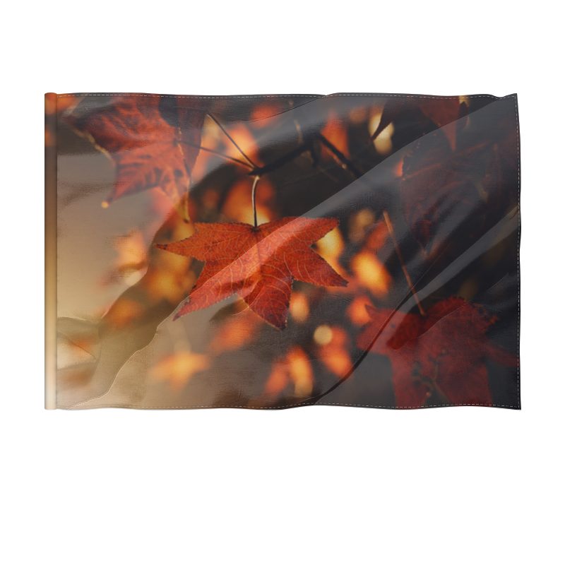 цена Printio Флаг 135×90 см Осень