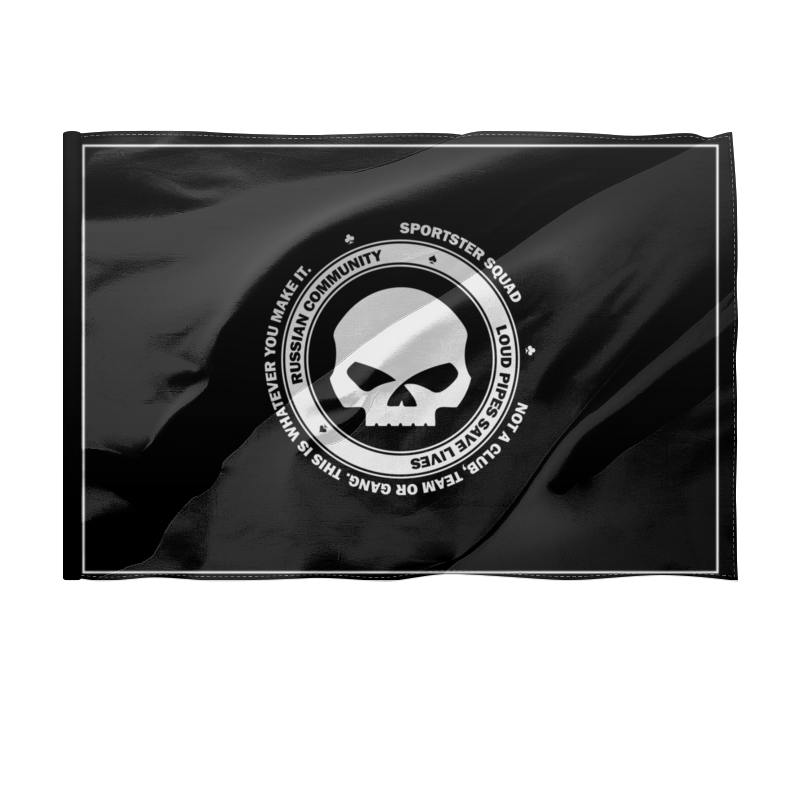 Printio Флаг 135×90 см Sportster squad flag