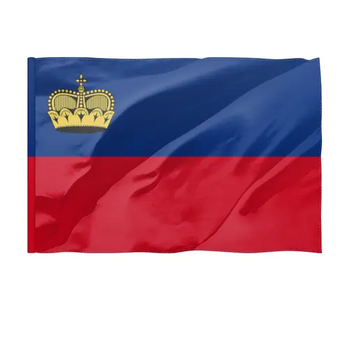 Заказать флаг в Москве. Флаг 135x90 см Лихтенштейн от YellowCloverShop - готовые дизайны и нанесение принтов.