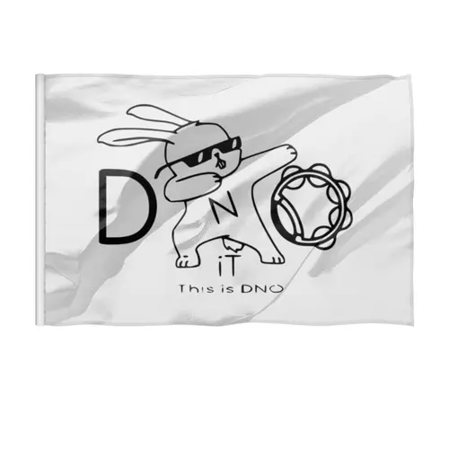 Заказать флаг в Москве. Флаг 135x90 см DNO iT Team от DNO-iT  - готовые дизайны и нанесение принтов.