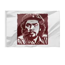 Заказать флаг в Москве. Флаг 135x90 см Че Гевара от Рустам Юсупов - готовые дизайны и нанесение принтов.