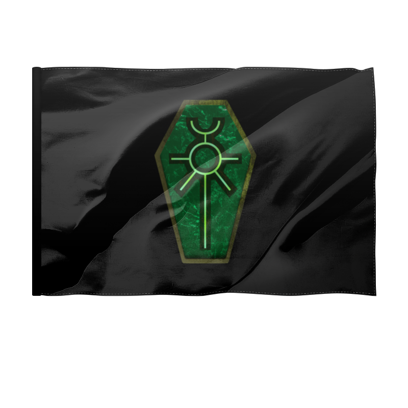 цена Printio Флаг 150×100 см Некроны