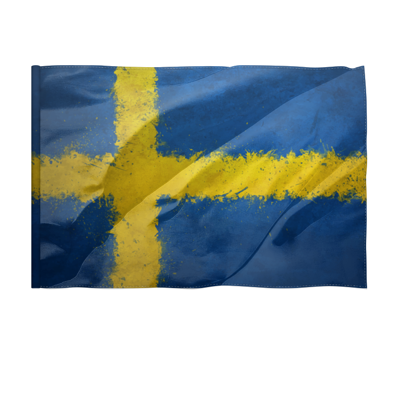 Printio Флаг 150×100 см Швеция