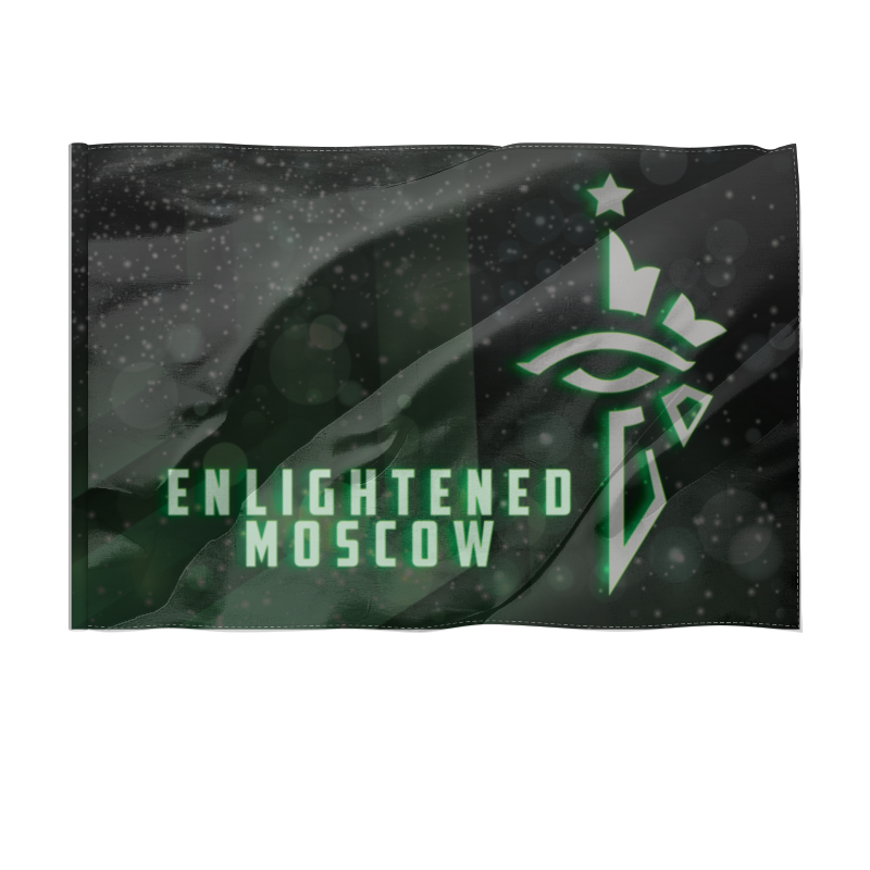 Printio Флаг 150×100 см Flag enlightened moscow флаг города артёмовский 90х135 см