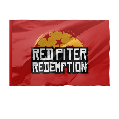 Заказать флаг в Москве. Флаг 150x100 см Red Piter Redemption от kamal-creations - готовые дизайны и нанесение принтов.