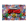 Заказать флаг в Москве. Флаг 150x100 см BRAWL STARS от geekbox - готовые дизайны и нанесение принтов.