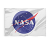 Заказать флаг в Москве. Флаг 150x100 см NASA | НАСА от The Spaceway  - готовые дизайны и нанесение принтов.