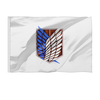 Заказать флаг в Москве. Флаг 150x100 см Крылья свободы от GeekFox  - готовые дизайны и нанесение принтов.